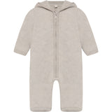 Huttelihut Camel Melange Pram Suit Ears Wool Fleece (S)
