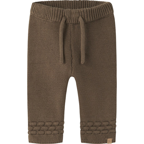 Lil'Atelier Teak Nbnnobir Loose Knit Pants Lil