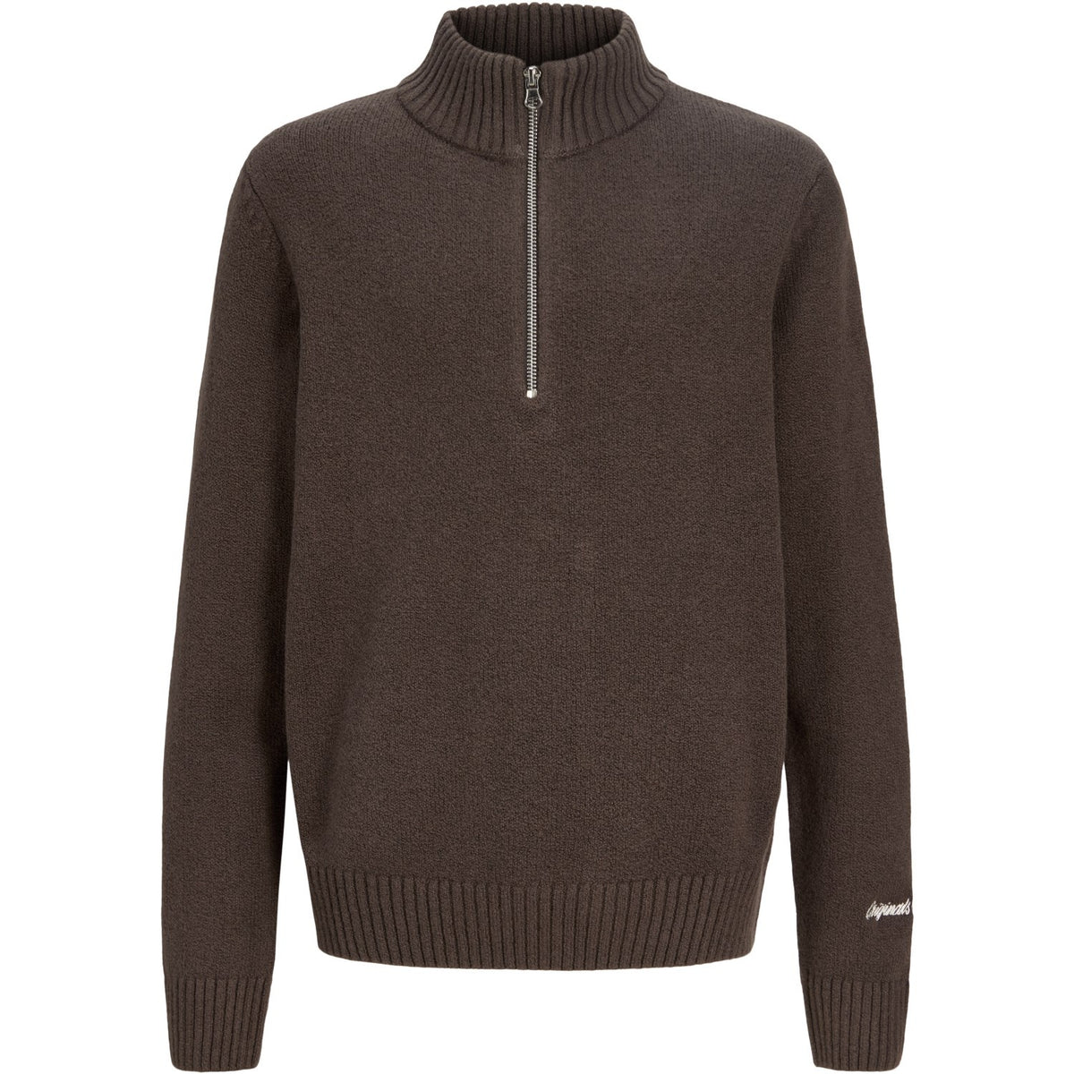 Jack & Jones Junior Mulch Jornorrebro Knit Half Zip Jnr