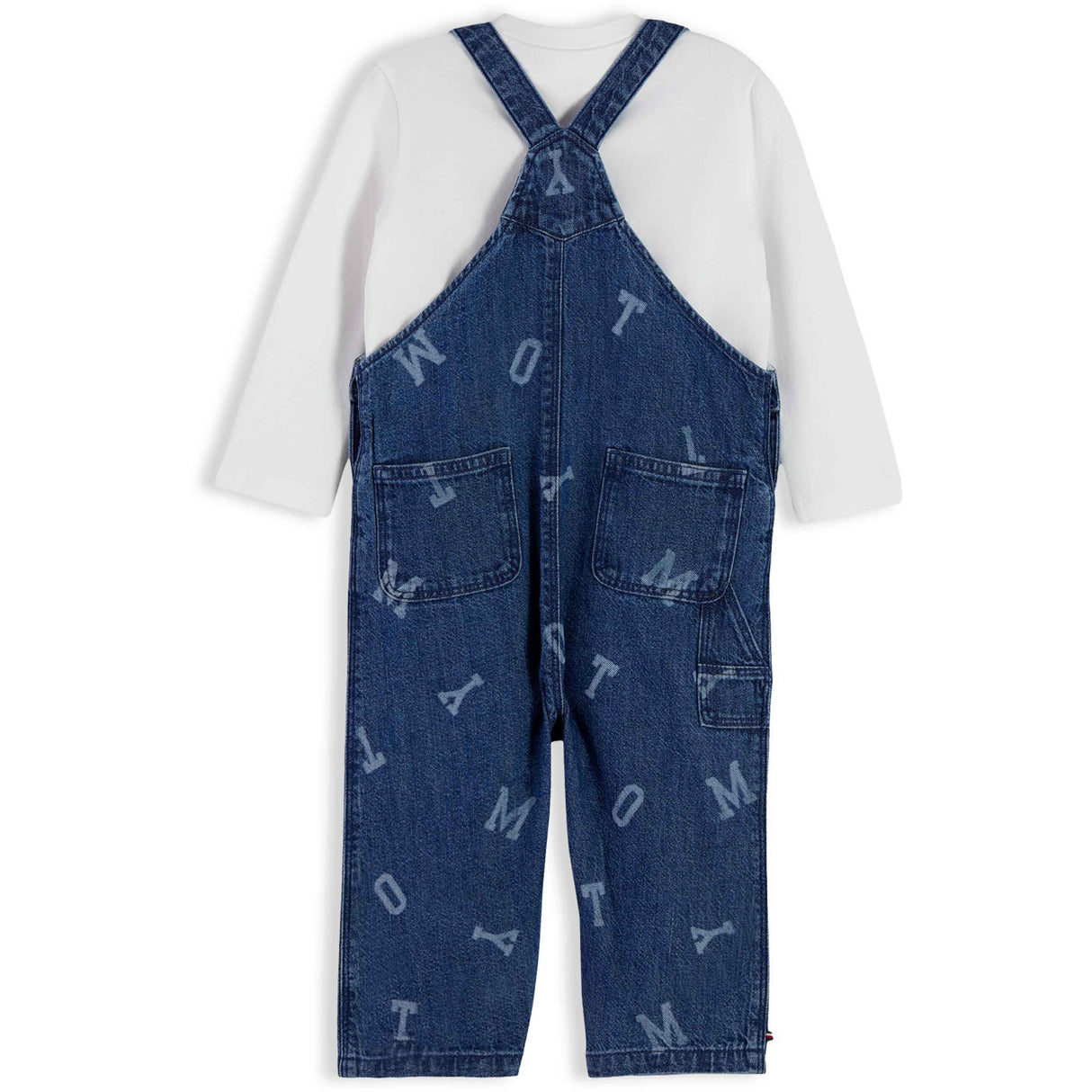 Tommy Hilfiger Denim Medium 01-Blue Denim Dungaree Set