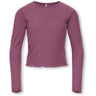 kids ONLY Grape Nectar Kognella L/S O-Neck Top Jrs Noos