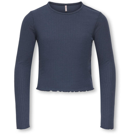kids ONLY Ombre Blue Kognella L/S O-Neck Top Jrs Noos
