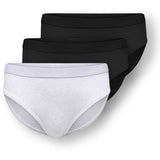 kids ONLY Super Light Grey Melange Koglola 3-Pack Logo Briefs Acc Noos