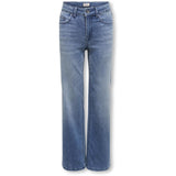 kids ONLY Medium Blue Denim Kogjuicy-Wauw Hw Wide Dnm Gua113 Noos