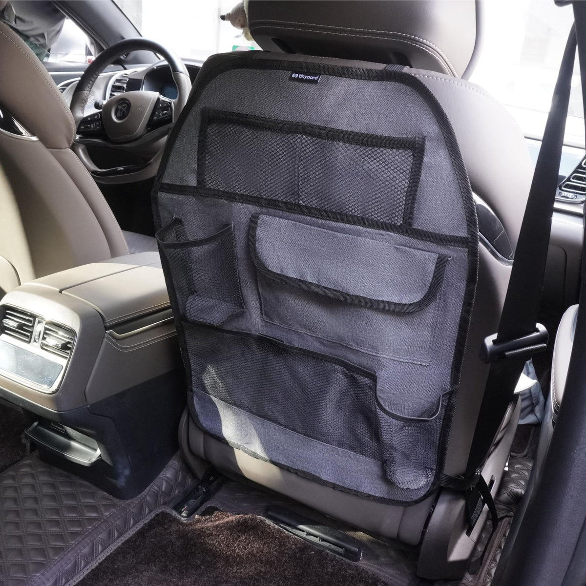 Tinynord Grey Car Back Seat Multipocket Organiser