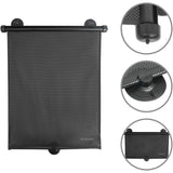 Tinynord Black Car Window Rollershade