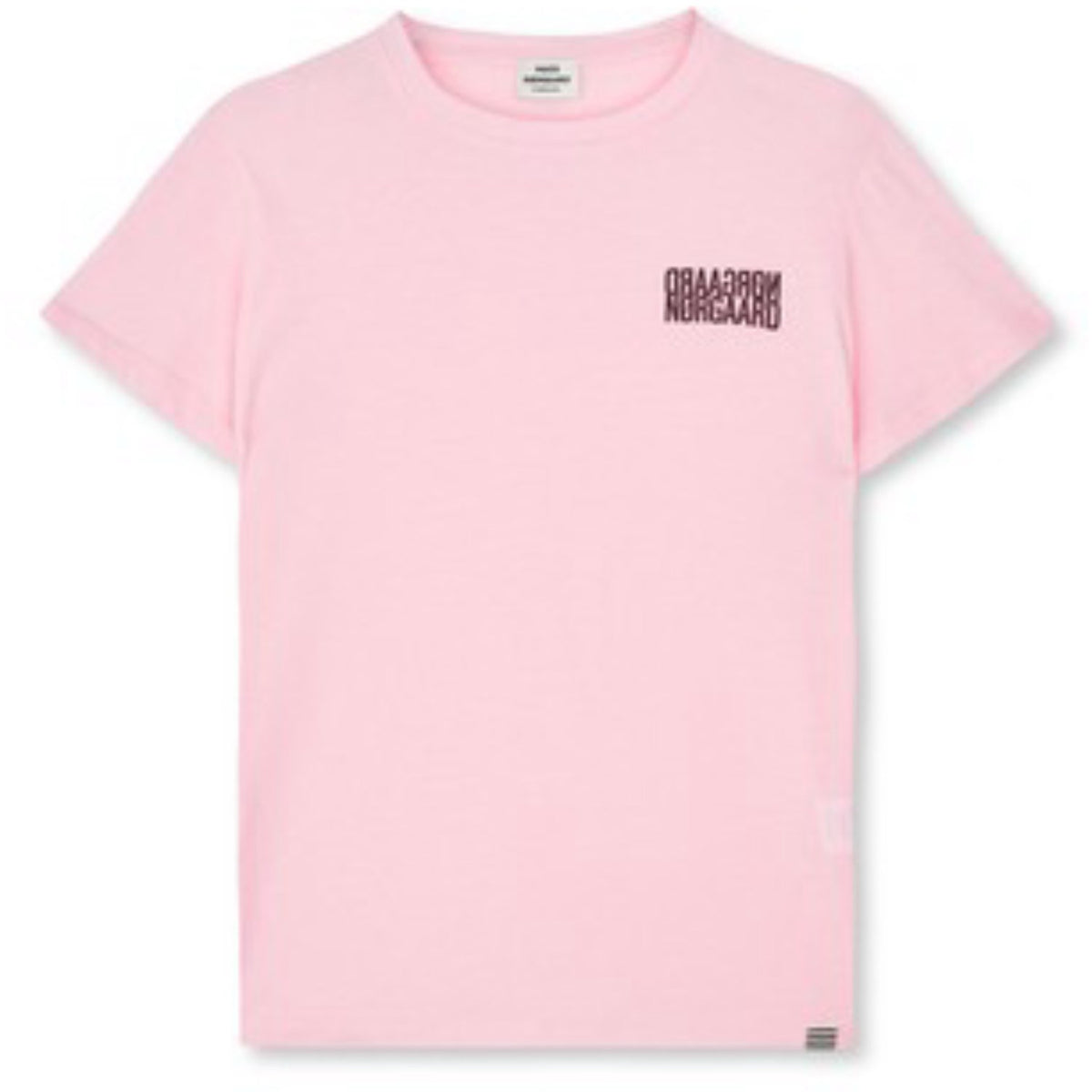 Mads Nørgaard Fairy Tale Pink Single Cotton Tuvina Mini Mirror Tee
