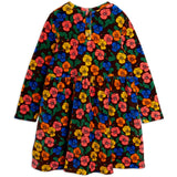 Mini Rodini Multi Violas AOP Velour Dress