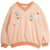Mini Rodini Pink Rabbits Sp Sweatshirt