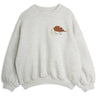 Mini Rodini Grey Melange Elephant Shrew Emb Sweatshirt