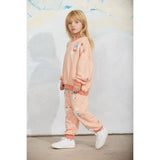 Mini Rodini Pink Rabbit Sp Cuffed Sweatpants