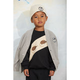 Mini Rodini Black Elephant Shrew Panel Sweatshirt