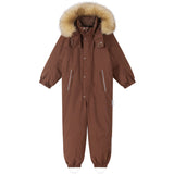 Reima Umber Brown-Brown Stavanger Winter Overall