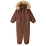 Reima Umber Brown-Brown Stavanger Winter Overall