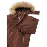 Reima Umber Brown-Brown Stavanger Winter Overall