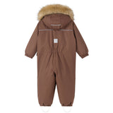 Reima Umber Brown-Brown Gotland Winter Overall