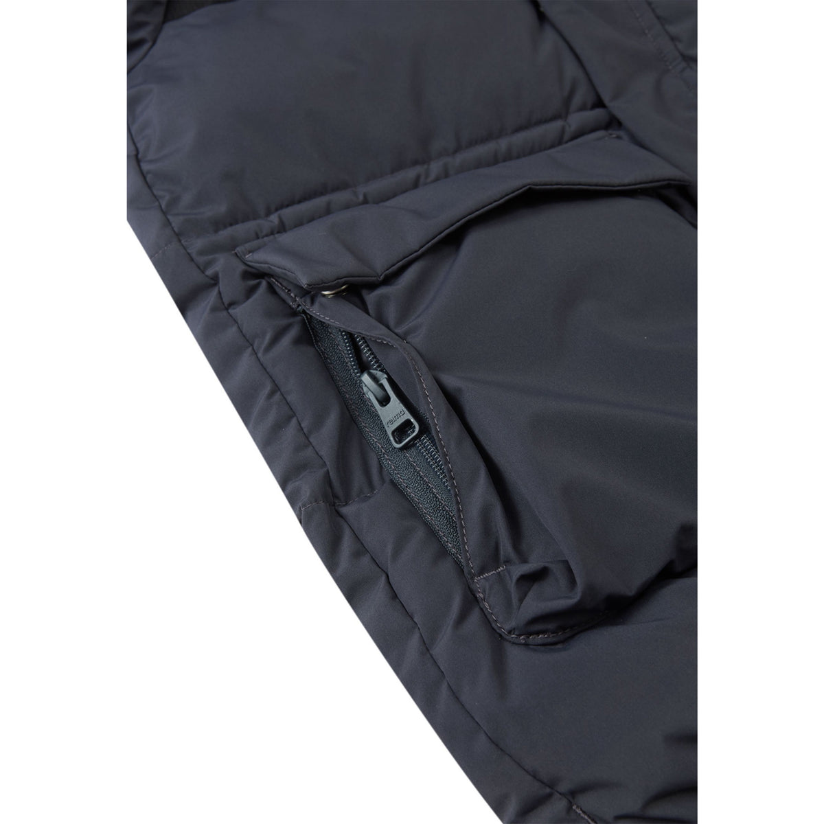 Reima Soft Black-Black Toukola Winter Jacket