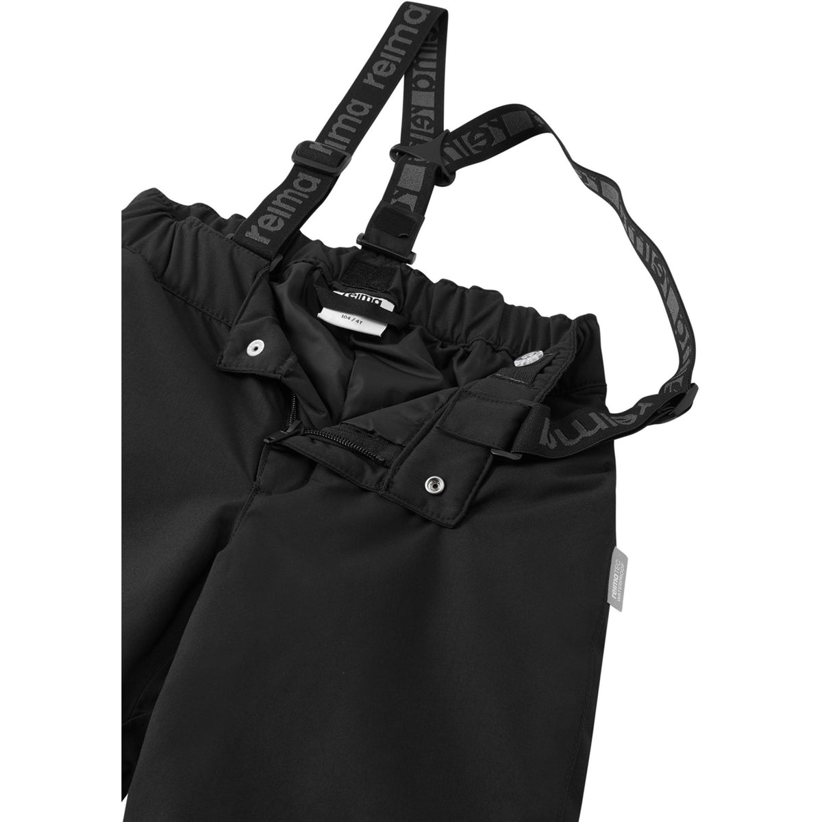 Reima Black-Black Loikin Winter Pants