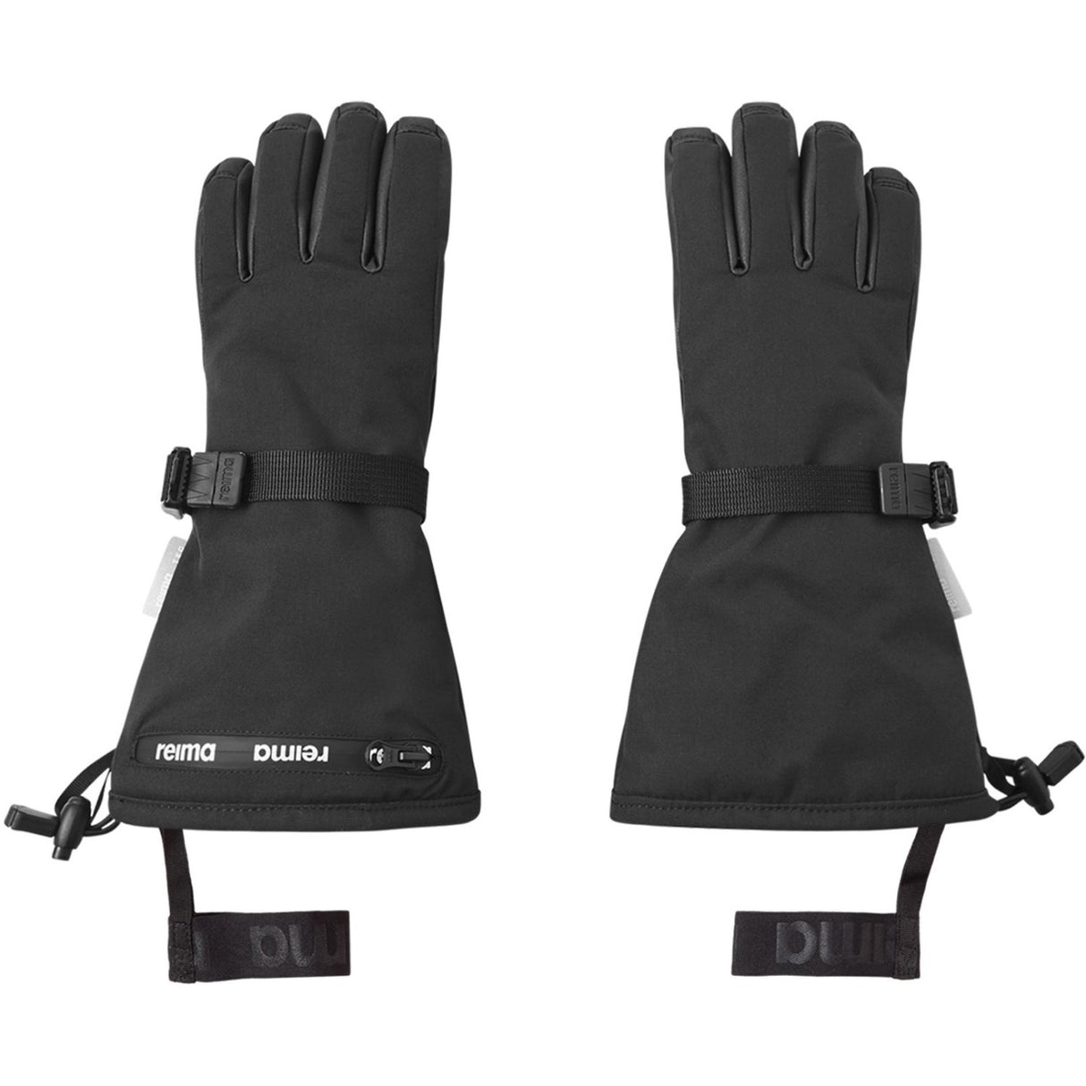 Reima Black-Black Skimba Gloves