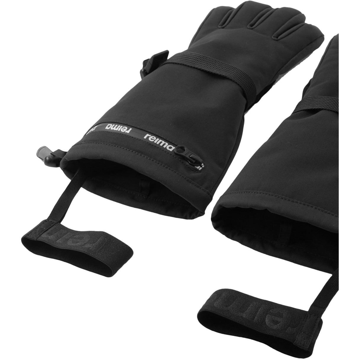 Reima Black-Black Skimba Gloves