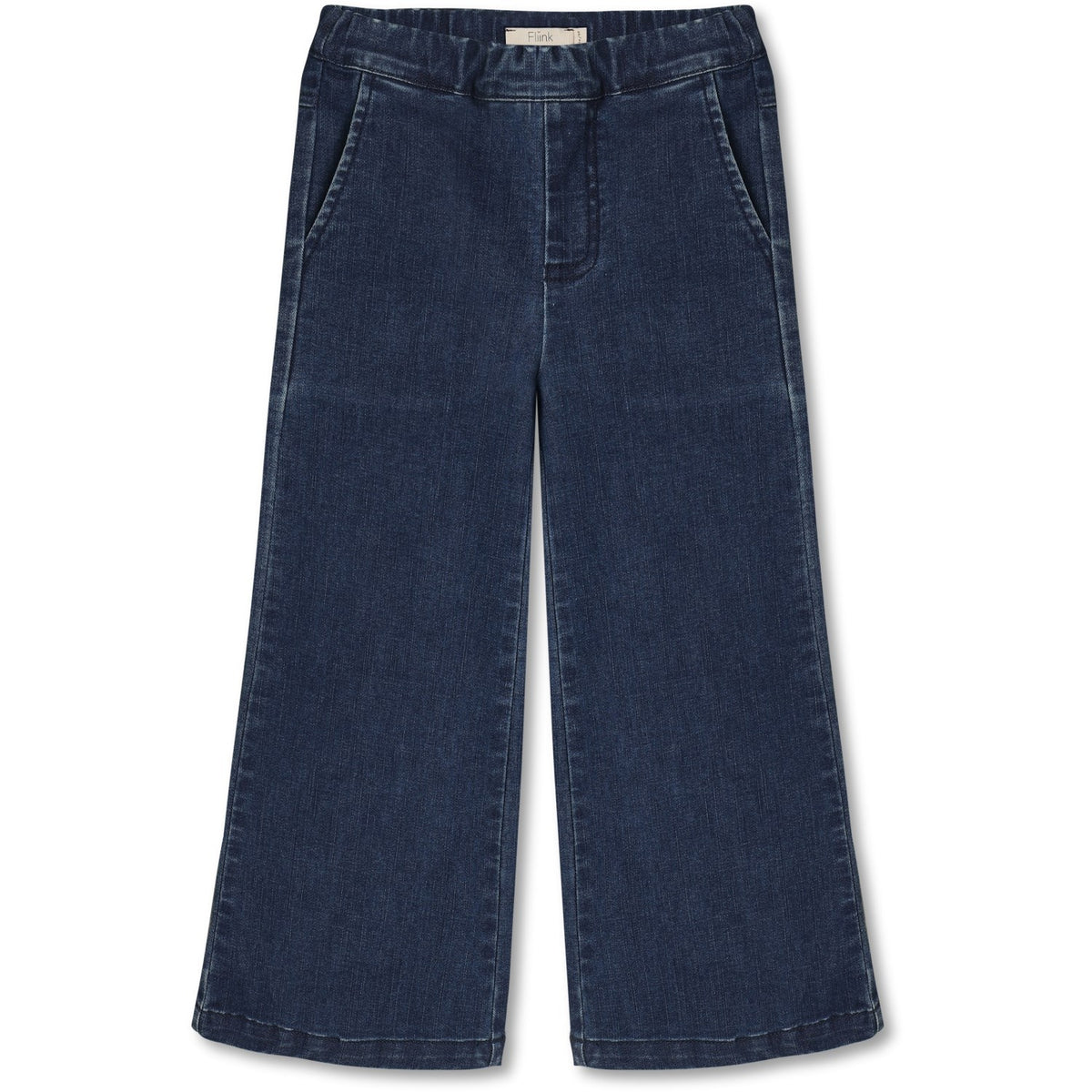 Fliink Dark Denim Blue Rocky Flare Denim Pants