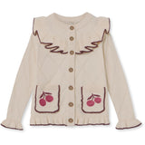 Fliink Sandshell Nova Embr. Ruffle Cardigan