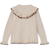 Fliink Sandshell Nova Embr. Ruffle Cardigan