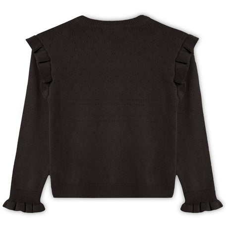Fliink Coffee Bean Fame O-Neck Blouse