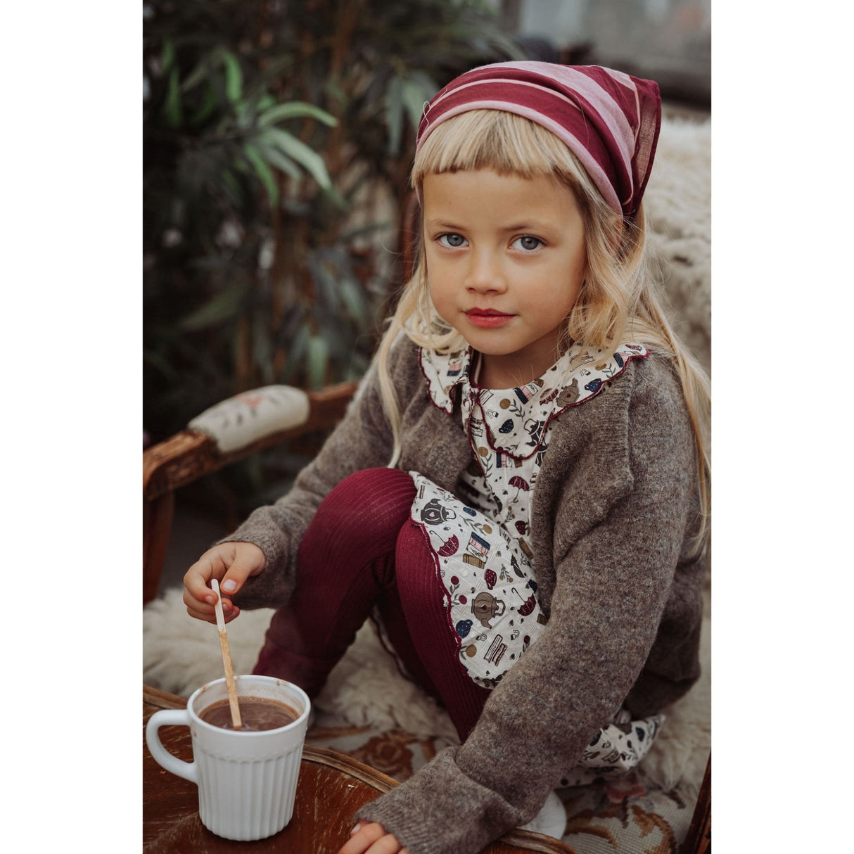 Fliink Sandshell Aop Cosy Ls Blouse
