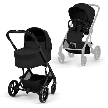 Cybex Moon Black Balios S Lux Blk Including Cot S Lux