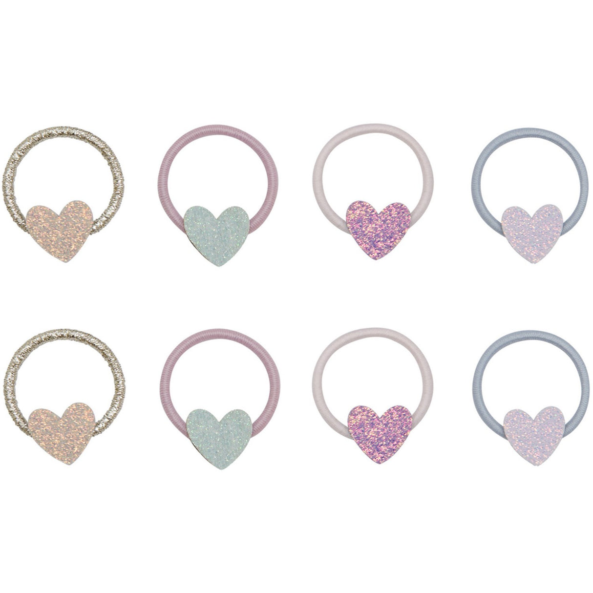 Mimi & Lula 8 Hårelastikker - Mini Teeny Heart