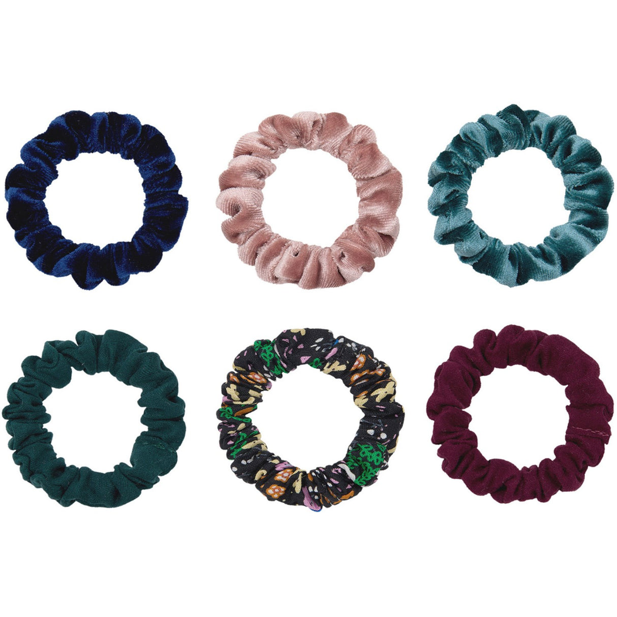 Mimi & Lula 6 Scrunchies Hårelastikker - Skinny