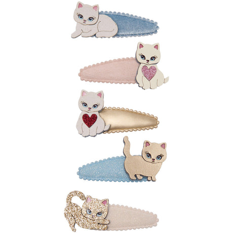 Mimi & Lula 5 Hair Clips - Mini Cutey Kitten