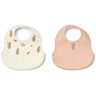 LIEWOOD Wild Child / Rosey Ember Printed Bib 2-pack
