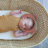 Candide Rust Panda Baby Pillow