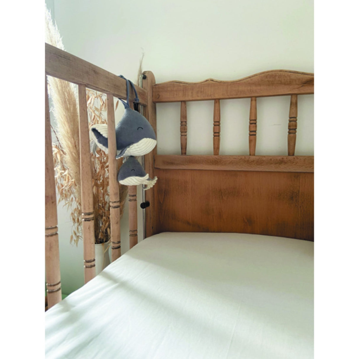 Candide White Bamboo Mattress Protector 60 × 120 Cm