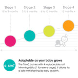 bblüv White Electric Baby Nail File