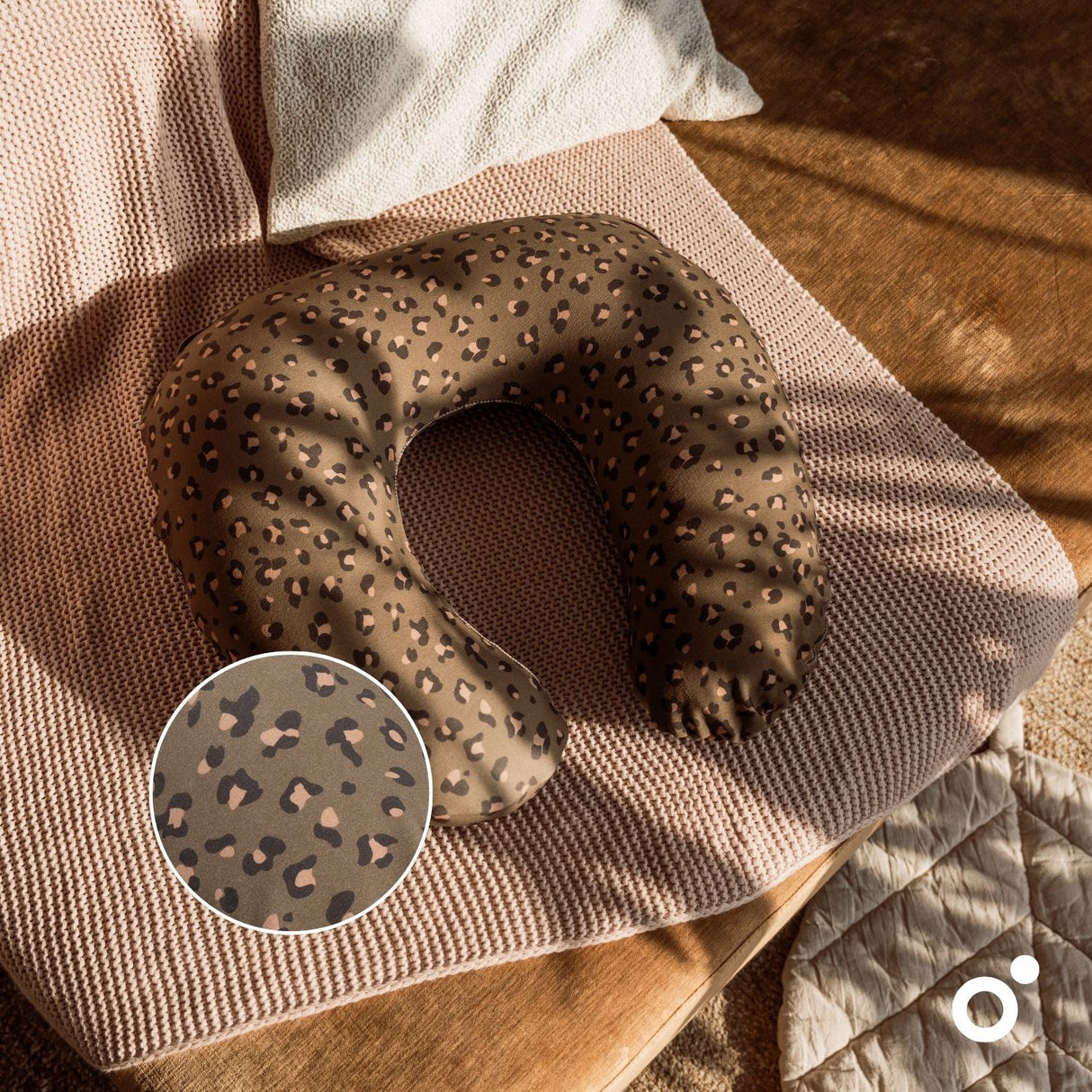 Doomoo Dark Leopard Nursing Pillow
