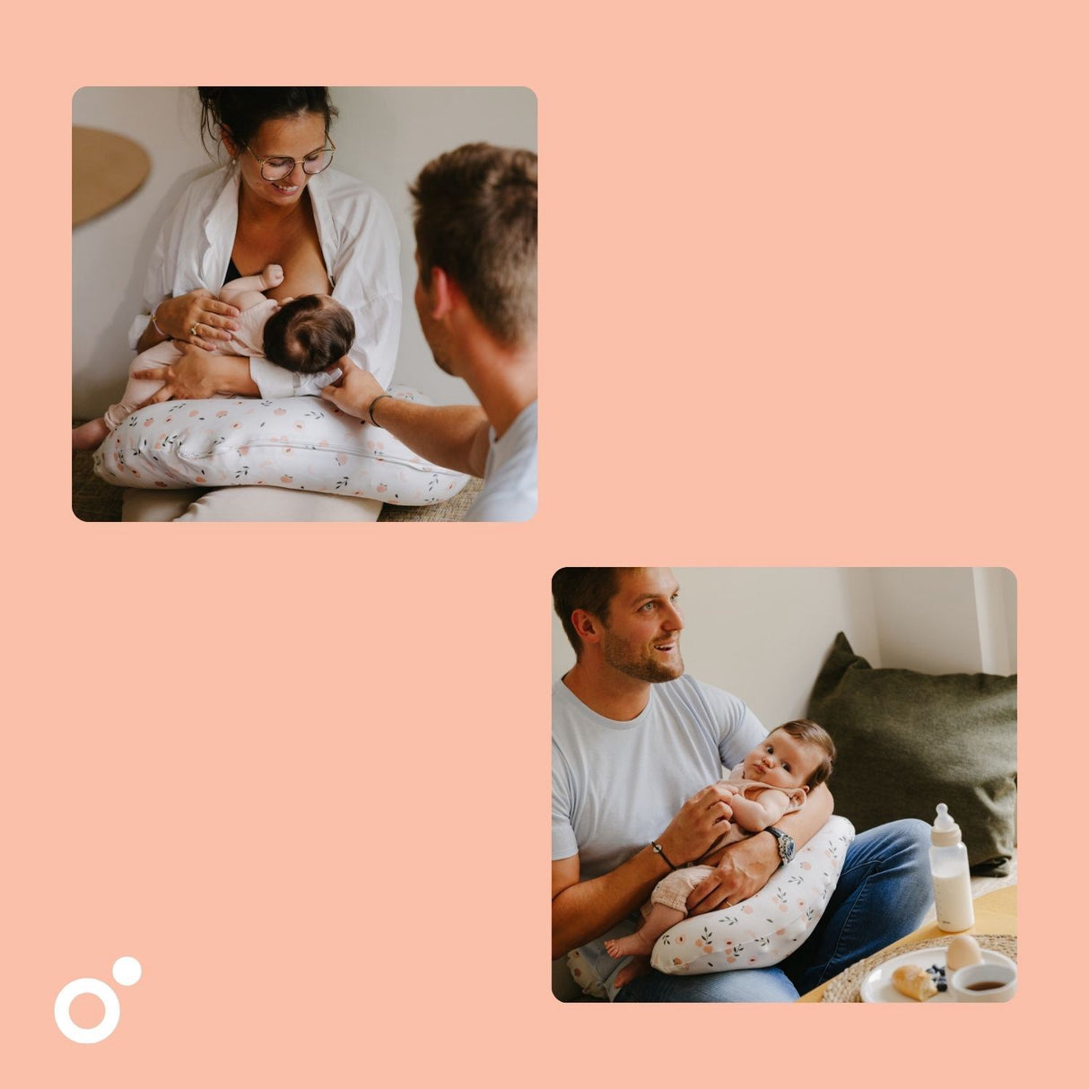 Doomoo Peach Nursing Pillow