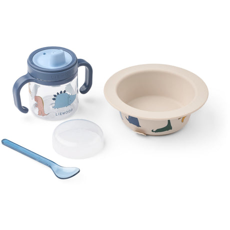 LIEWOOD Dino Roar / Sandy Becket Tableware Set