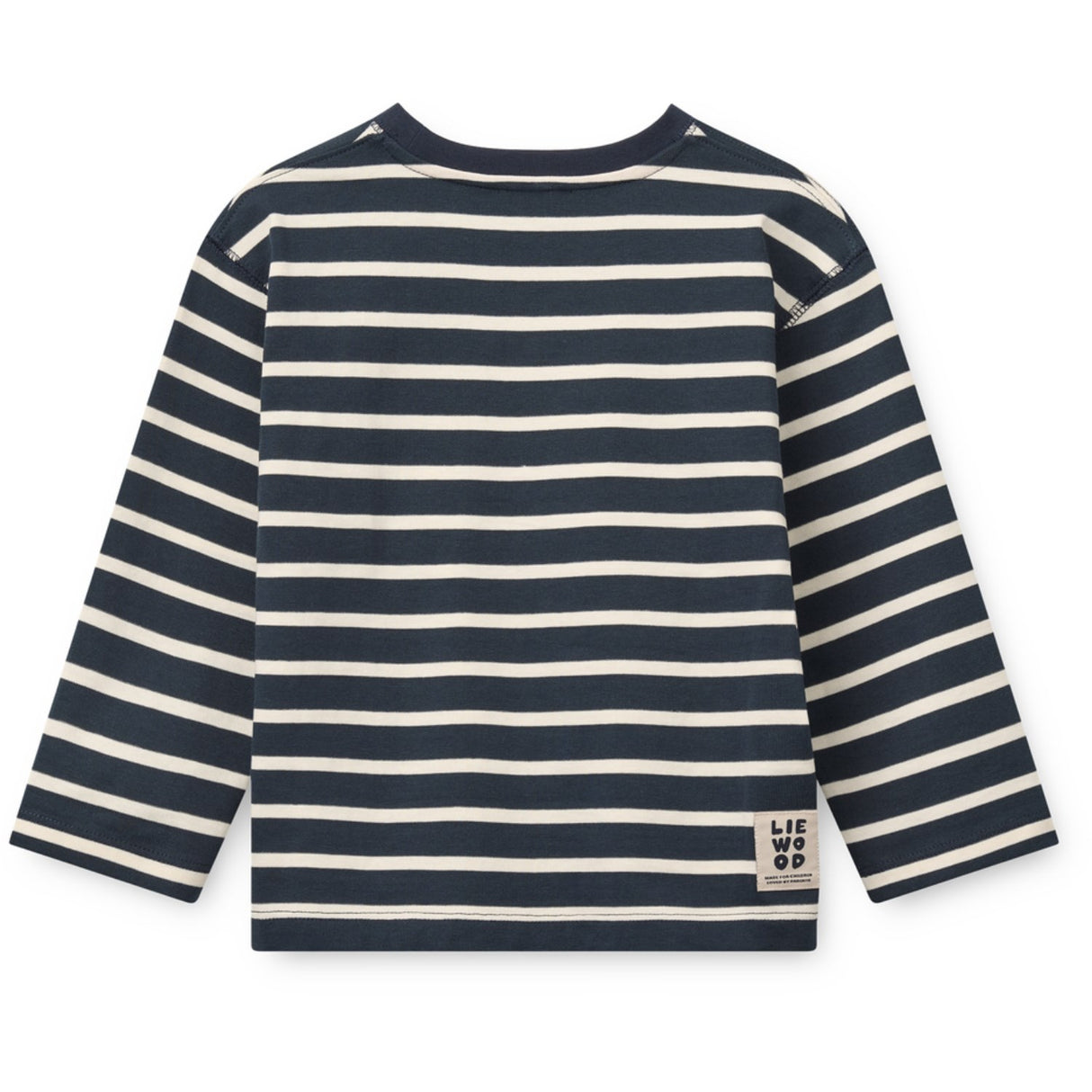 LIEWOOD Y/D Stripe Classic Navy / Creme De La Creme Tyler Stripe LS T-shirt