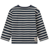 LIEWOOD Y/D Stripe Classic Navy / Creme De La Creme Tyler Stripe LS T-shirt