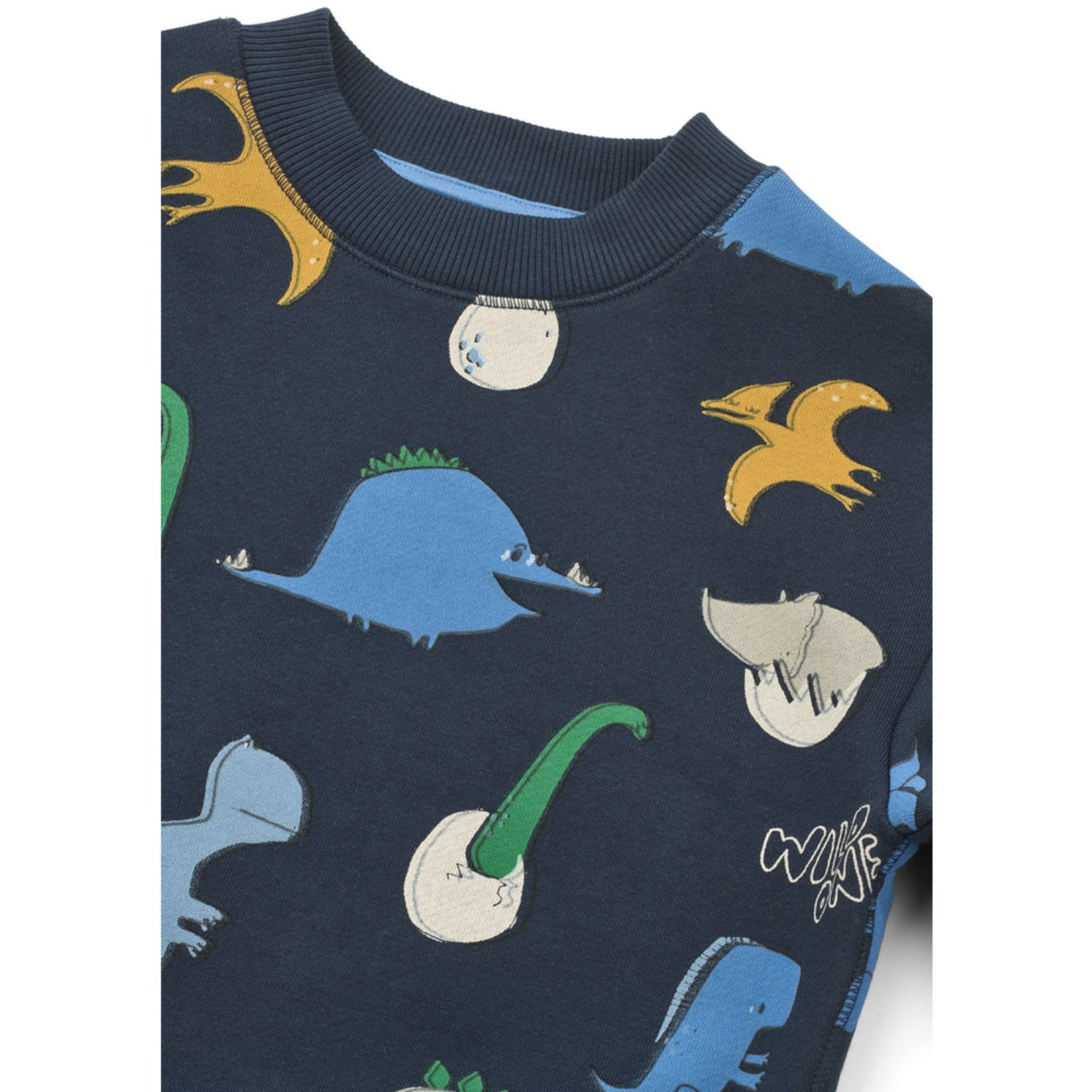 LIEWOOD Dino Roar / Classic Navy Ridley Printed Sweatshirt