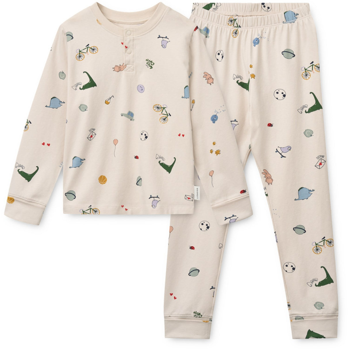 LIEWOOD Tamtam / Sandy Wilhelm Grow Printed Pyjamas Set
