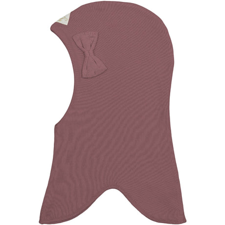 Racing Kids Dusty Heather Rund Balaclava With Bow