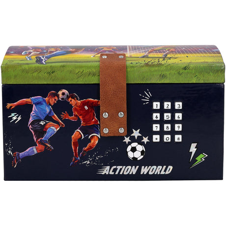 Dino World + Action & Fun Skattekiste With Code, Light & Sound