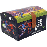 Dino World + Action & Fun Skattekiste With Code, Light & Sound