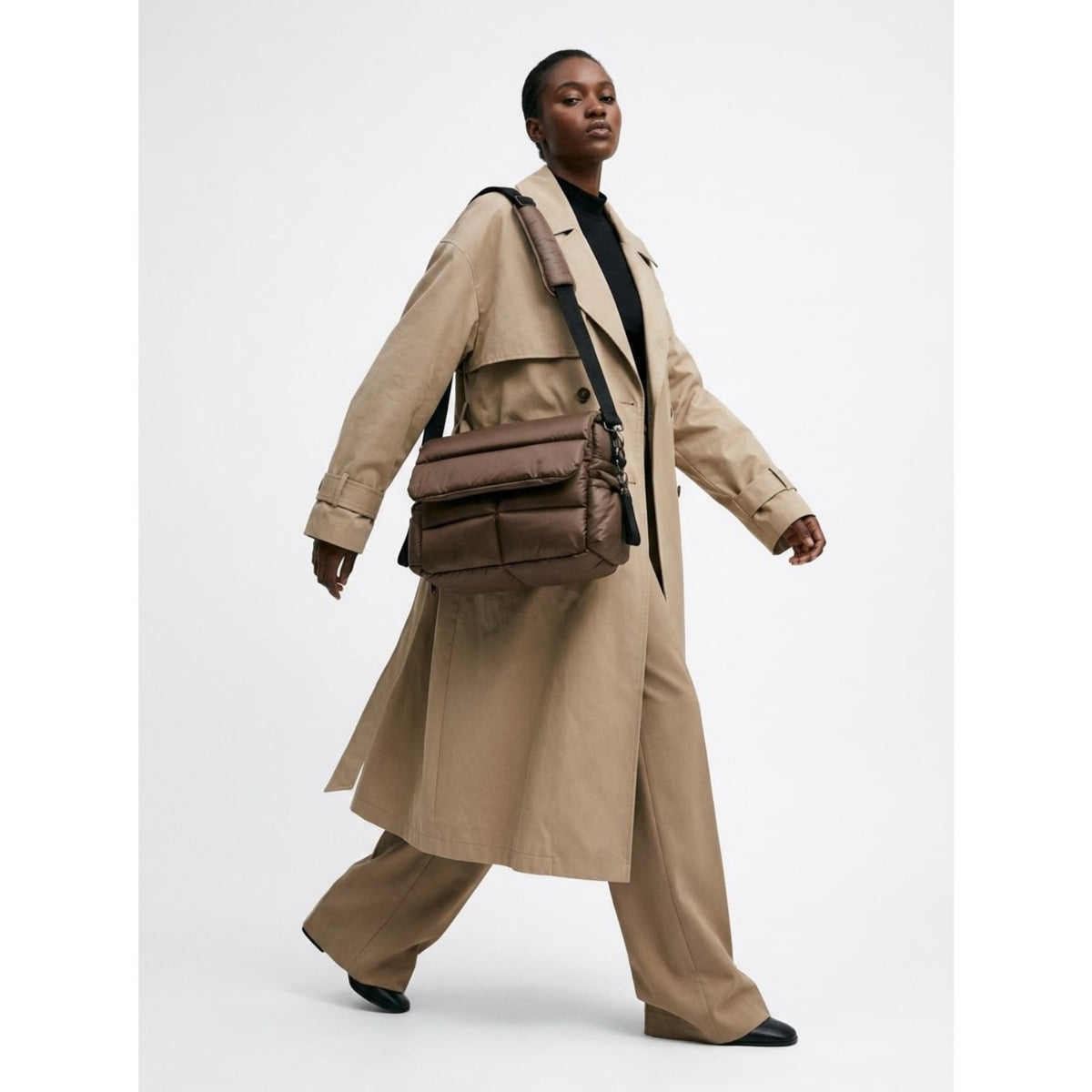 KongWalther Puffer Chocolate Brown Changing Bag