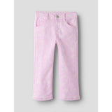 Name It Pirouette Flower Nmfrose Straight Twill Pants 3217-Yf
