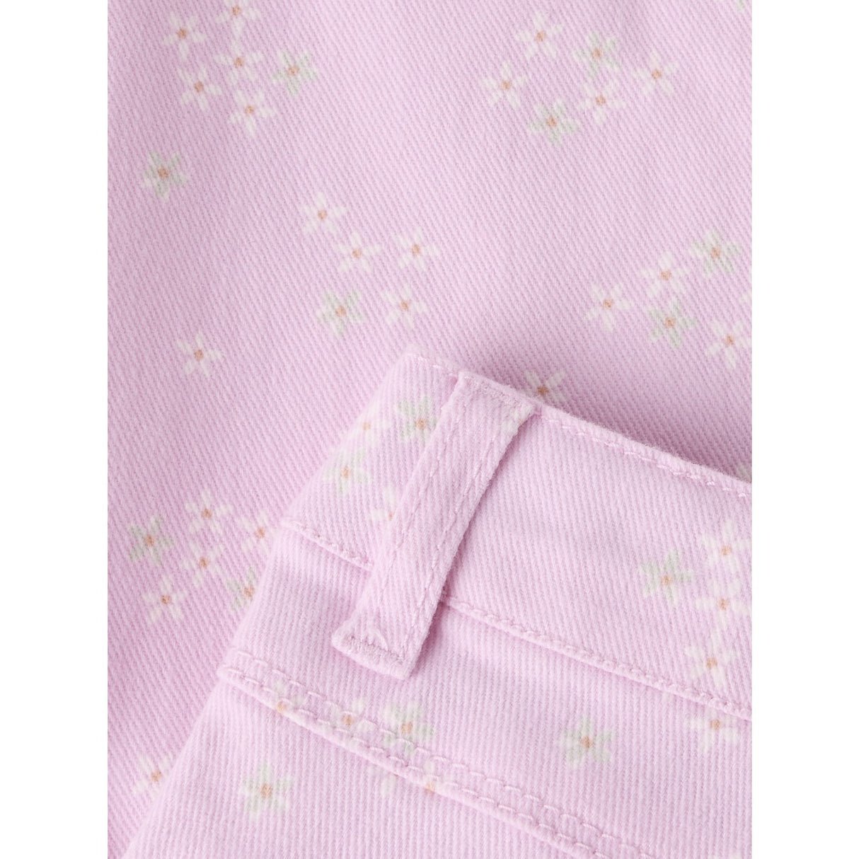 Name It Pirouette Flower Nmfrose Straight Twill Pants 3217-Yf